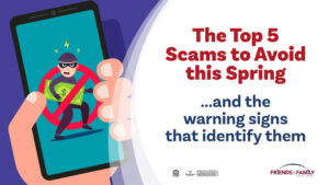 scam artists stealing money on a smartphone