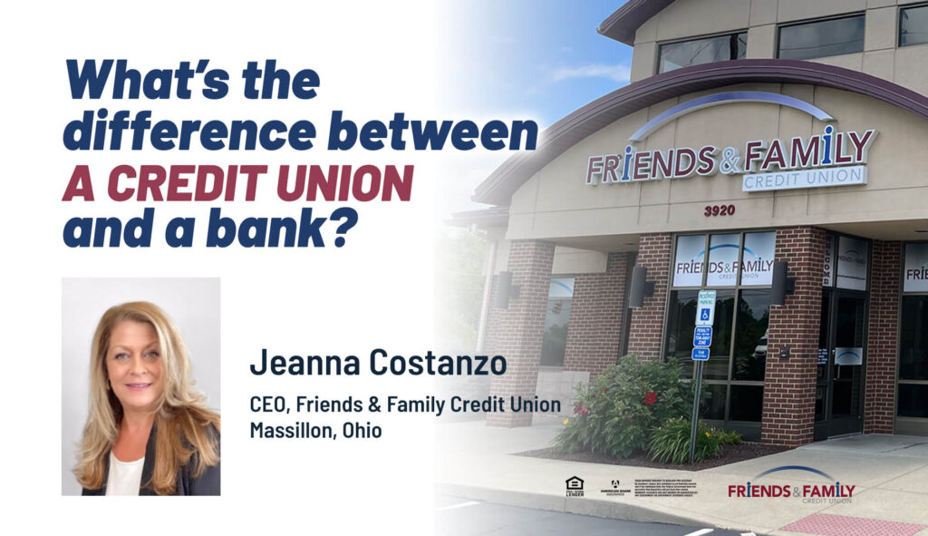 The difference between a credit union and a bank promo