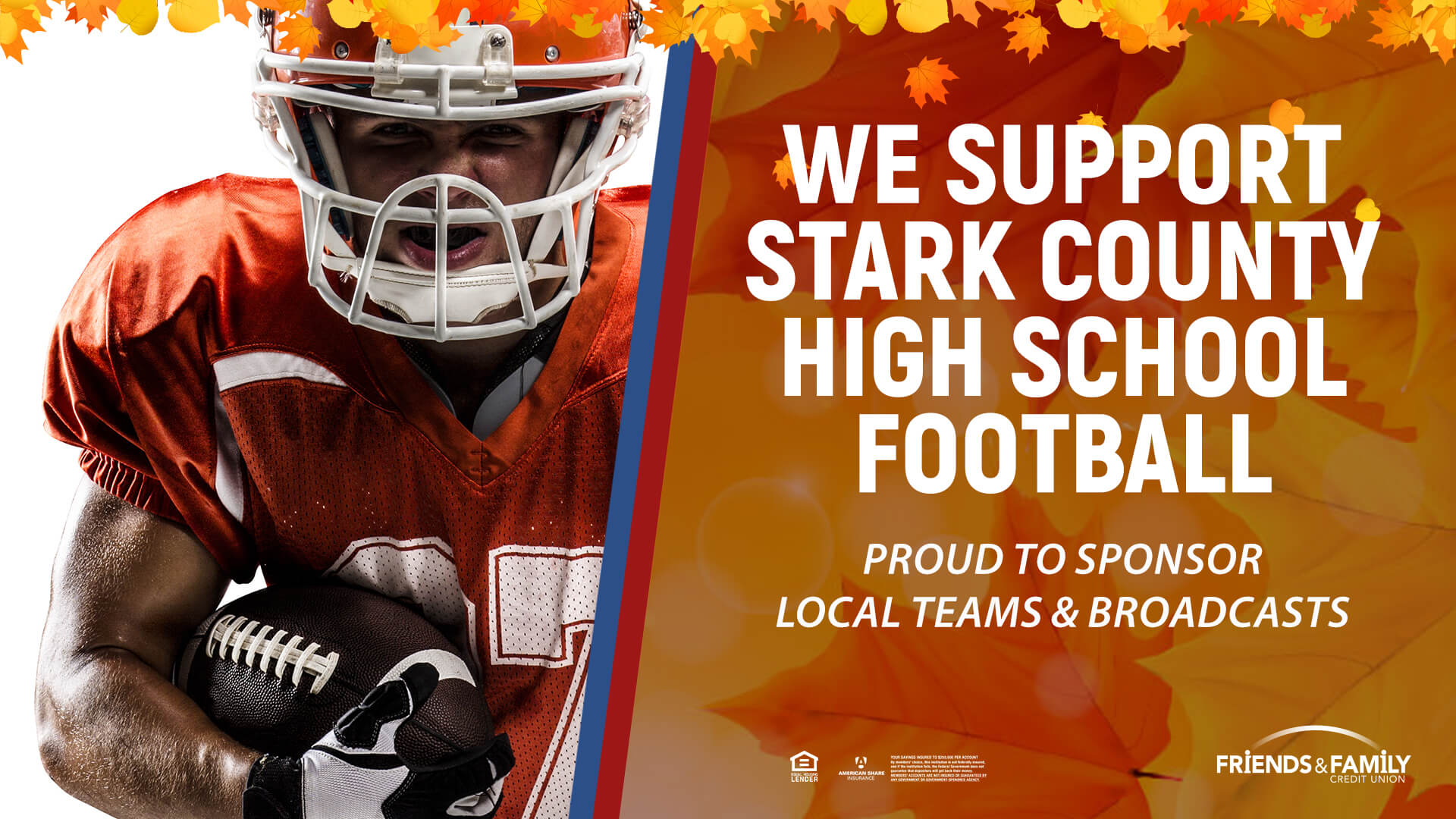 We are a proud sponsor of Stark County football